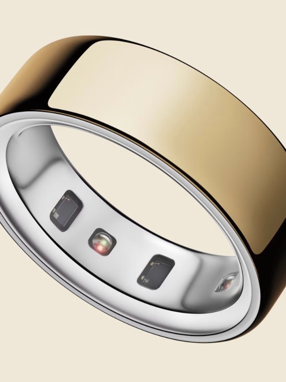 Oura Ring 4 - Gold - Size 8